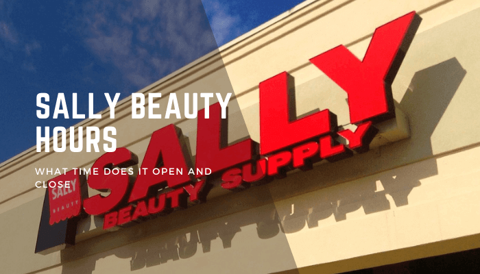 Sally beauty hours