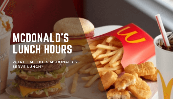 McDonald’s lunch hours
